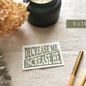 Sticker size is 3 inches wide by 1.9 inches tall.