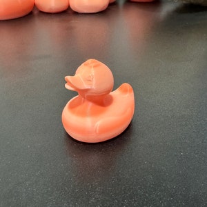 3D Printed Duck with Magnet, Cruising Duck, Cruise Duck Red