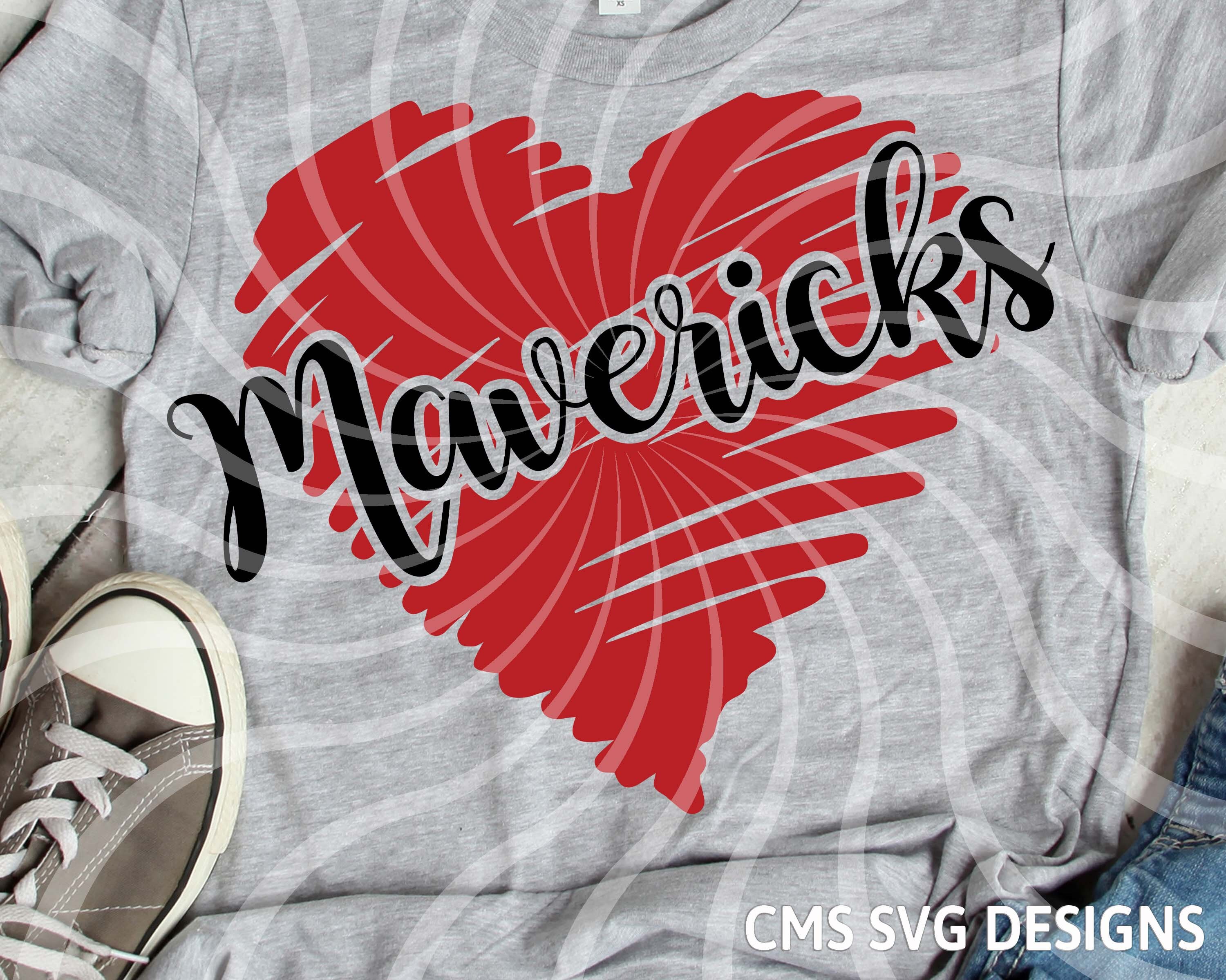Mavericks Svg Maverick Svg Mavericks Scribble Heart School Etsy