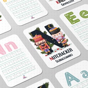 Flashcards Alfabeto Bilingue con Bonus Esclusivi - Impara e Gioca con Noi !