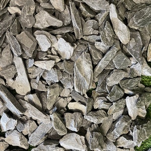 Natural Slate Stones: Untreated Aquarium & Vivarium Decor