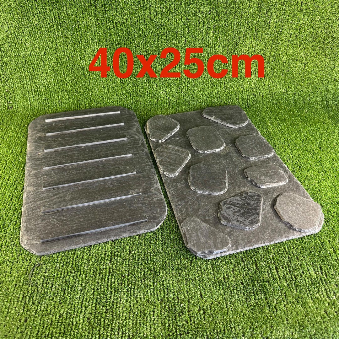 Slate 40x25cm BIG Wildlife Ramp, 2 Styles Available, Aquarium Safe ...