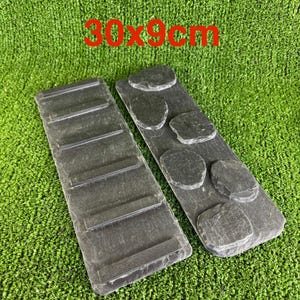 Slate 30x9cm Wildlife / Reptile Ramp 2 Styles, Aquarium & Reptile Habitat