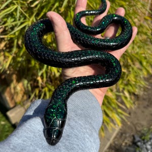 Snakes Large Selection of Resin Reptiles Wall Art, Model, Vivarium Decoration, Gift, Free p&p