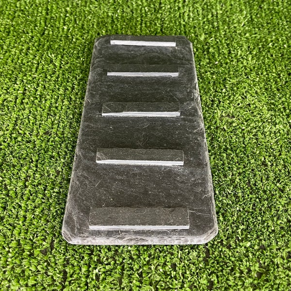 RAMP 20x10cm Wildlife Natural Slate Slope Reptile / Aquatic with grips, Axolotl Geckos Hamster Snakes Lizards Breaded Dragons, Free p&p