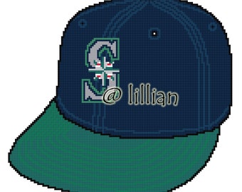 Seattle Mariners Cap - Etsy Australia