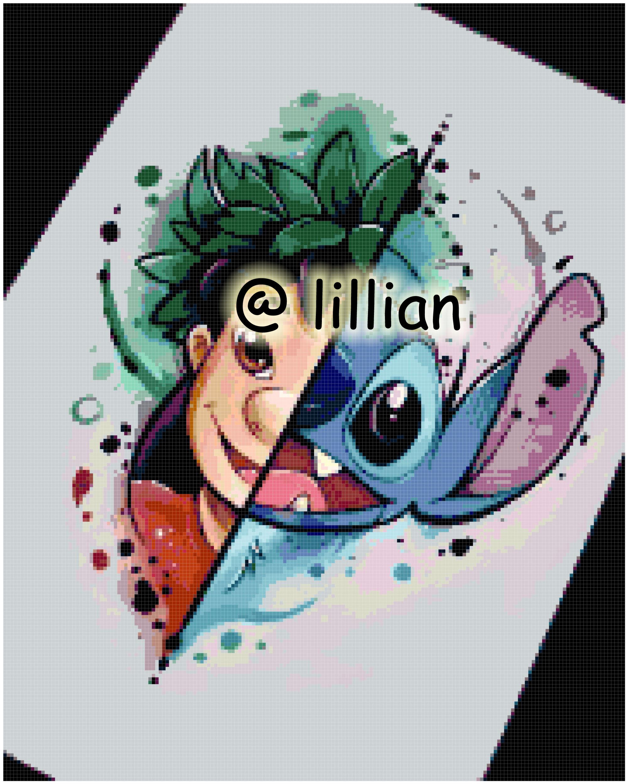 LILO & STITCH HALF Cross Stitch Pattern Chart P D F Etsy Hong Kong