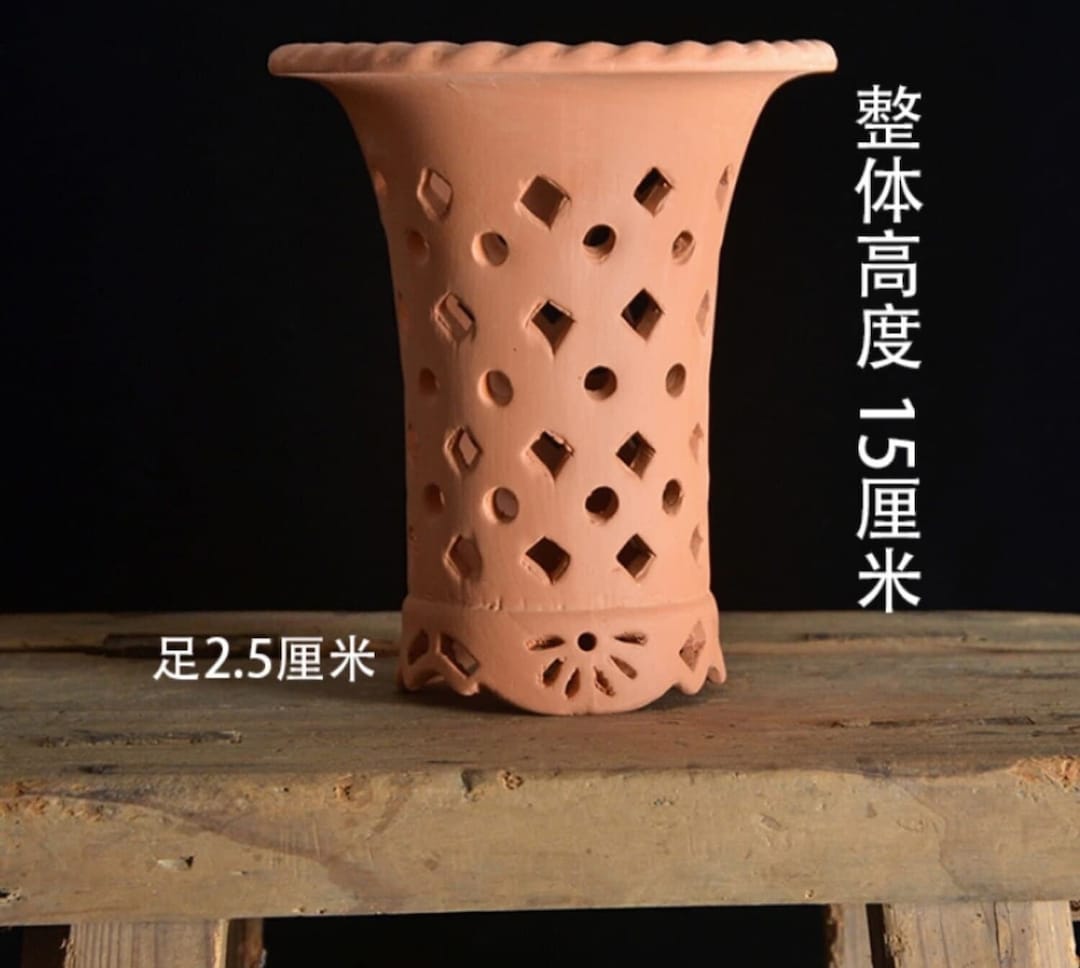 Trumpet Pots, Clay Pots With Holes on the Side, Terracotta