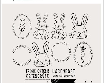 Archivo de trazador Pascua Conejito de Pascua Huevos de Conejo SVG