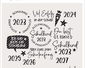 Plotter file school start of school SVG school cone school start, candy cone, school enrollment school child school introduction