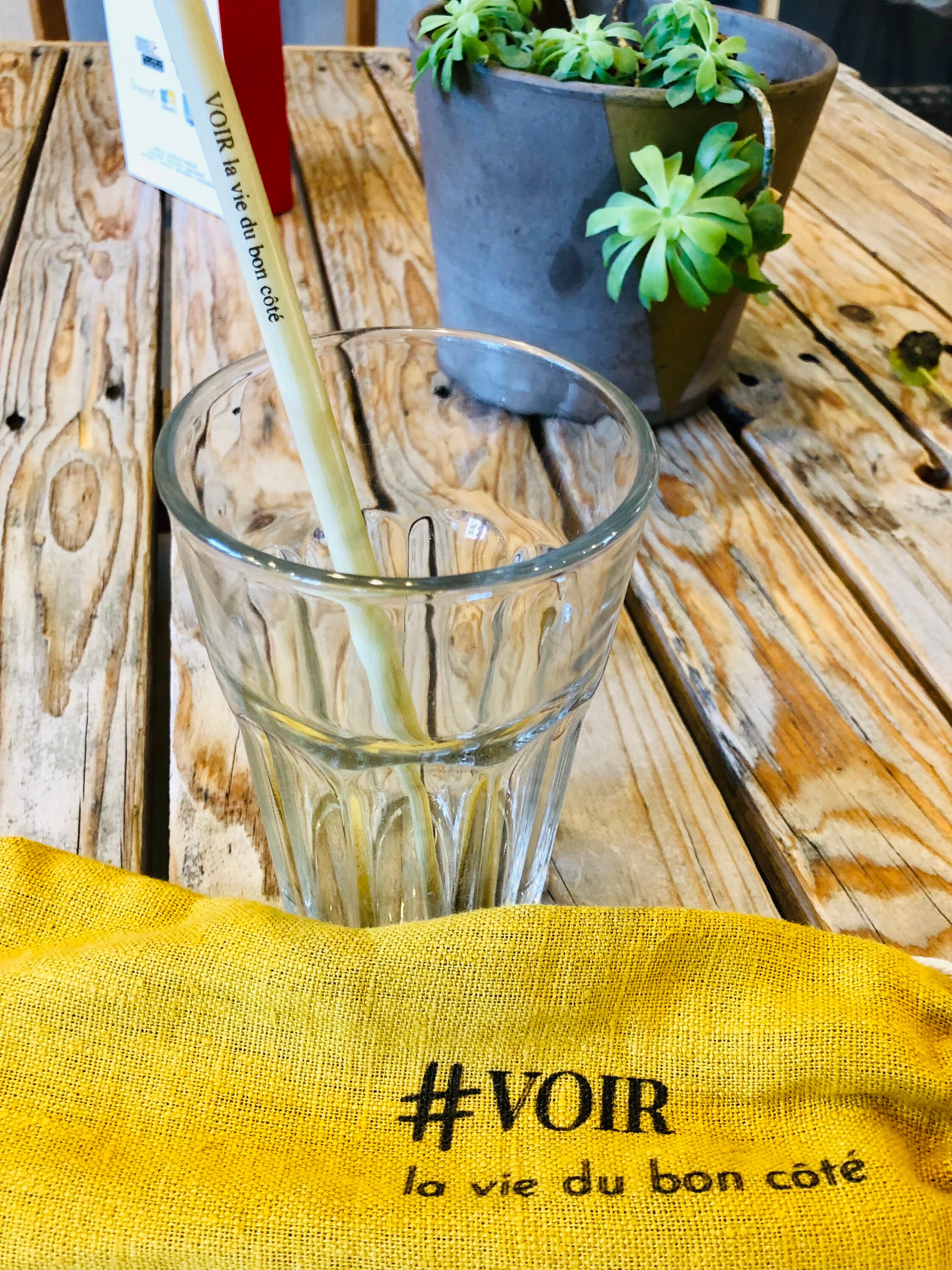 Pailles Bambou Personnalisées