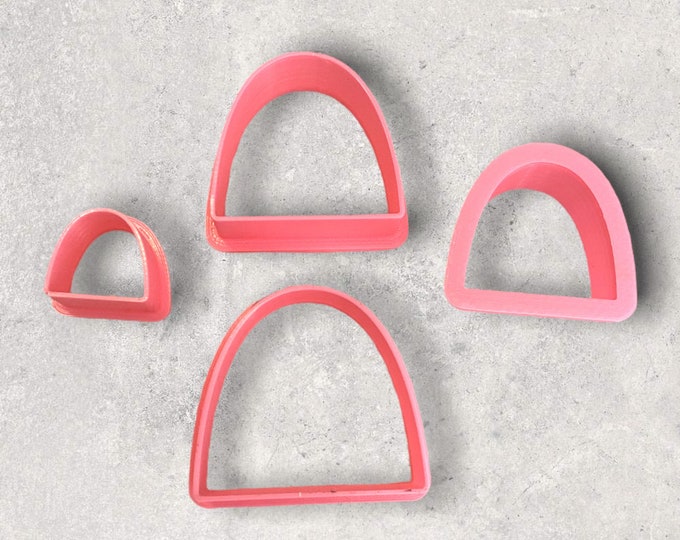 Boho Door Clay Cutter | Polymer clay shape cutter | embossing cutter |earring shape mold | ceramic pottery | handmade earrings |