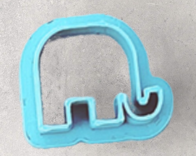 Elephant Clay Cutter| Polymer clay shape cutter | embossing cutter |earring shape mold | ceramic pottery