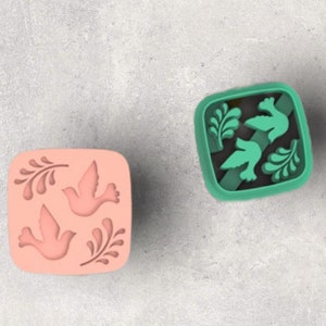 Mediterranean Tile Clay Cutter| Polymer clay shape cutter | embossing cutter |earring shape mold | ceramic pottery