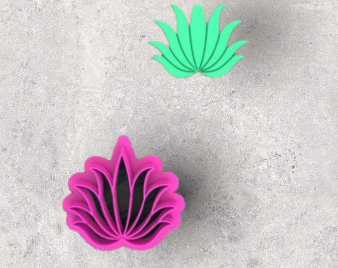Embossed Flower Clay Cutter| Polymer clay shape cutter | embossing cutter |earring shape mold | ceramic pottery