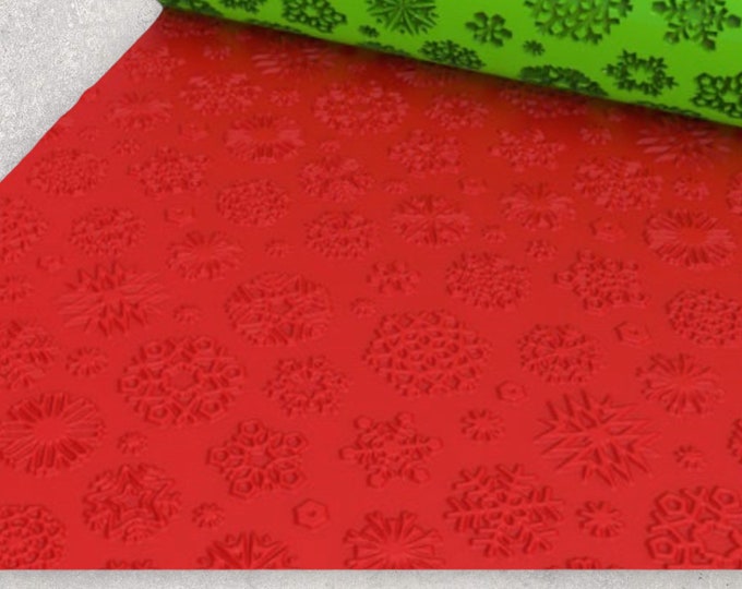 Christmas Texture Roller  | Clay Roller I Pottery Roller I Polymer Clay Roller I Texture Rolling Pin |