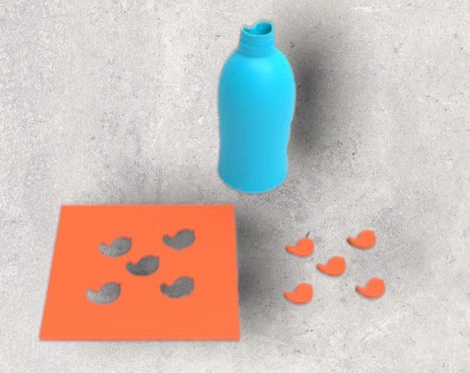 Bird Micro Clay Cutter| Polymer clay shape cutter | embossing cutter |earring shape mold | ceramic pottery