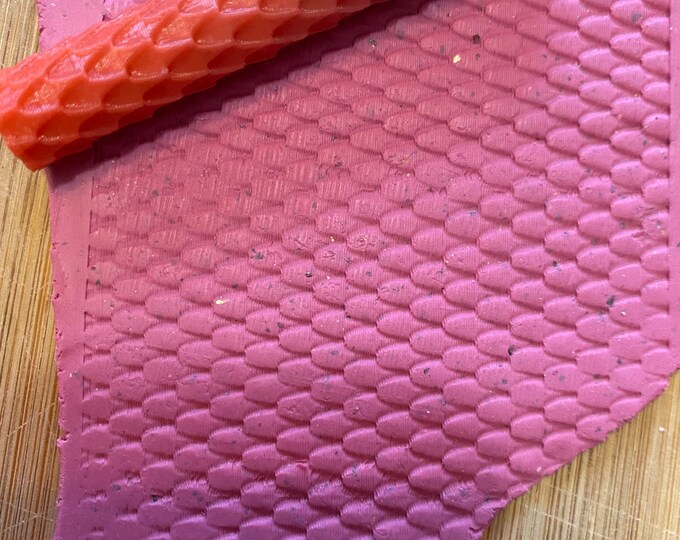 Scales Texture Roller  | Clay Roller I Pottery Roller I Polymer Clay Roller I Texture Rolling Pin |