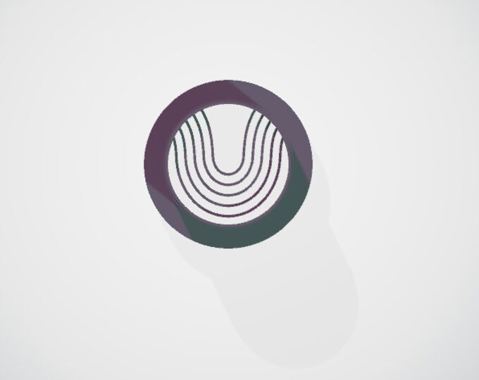 Circle I Embossed Cutter| Polymer clay shape cutter | embossing cutter |earring shape mold | ceramic pottery