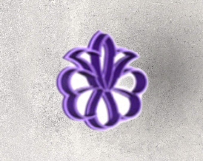 Tropical Flower Embossed Clay Cutter | Polymer clay shape cutter | embossing cutter |earring shape mold | handmade earrings |