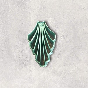 Scallop Fan Cutter | Polymer clay shape cutter | embossing cutter |earring shape mold | ceramic pottery | handmade earrings