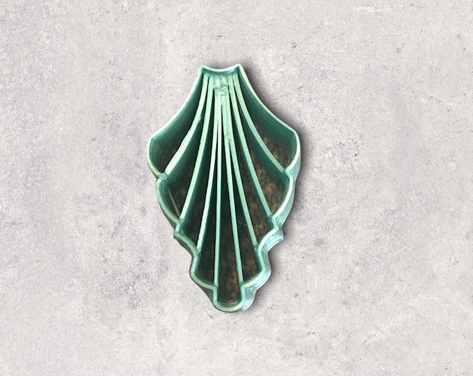Scallop Fan Cutter | Polymer clay shape cutter | embossing cutter |earring shape mold | ceramic pottery | handmade earrings