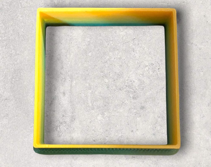 Square Clay Cutter | Polymer clay shape cutter | embossing cutter |earring shape mold | handmade earrings |