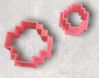 Geometric Clay Cutter | Polymer clay shape cutter | embossing cutter |earring shape mold | ceramic pottery | handmade earrings |