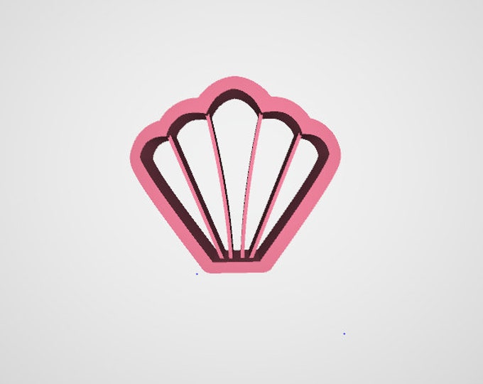 Fan Embossed III Clay Cutter| Polymer clay shape cutter | embossing cutter |earring shape mold | ceramic pottery