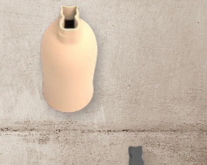 Cat Micro Clay Cutter| Polymer clay shape cutter | embossing cutter |earring shape mold | ceramic pottery