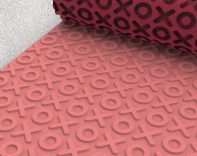 XO Seamless Texture Roller  | Clay Roller I Pottery Roller I Polymer Clay Roller I Texture Rolling Pin |