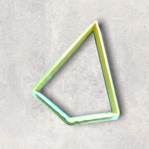 Triangle Geometric Clay Cutter | Polymer clay shape cutter | embossing cutter |earring shape mold | handmade earrings |