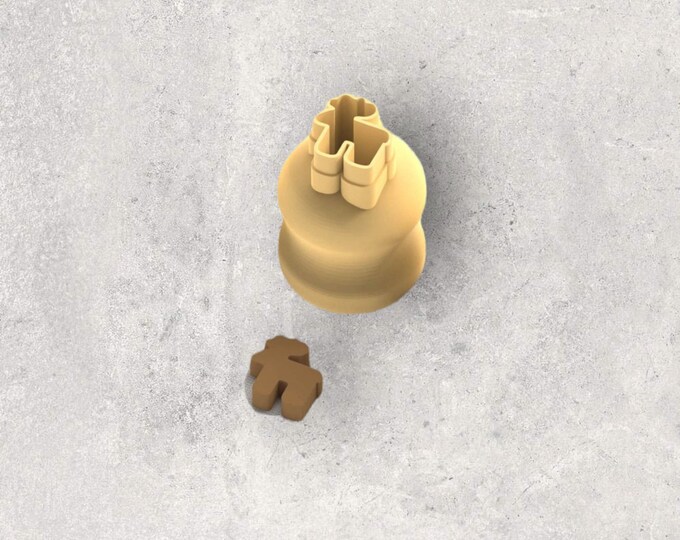 Christmas Reindeer Micro Clay Cutter| Polymer clay shape cutter | embossing cutter |earring shape mold | ceramic pottery