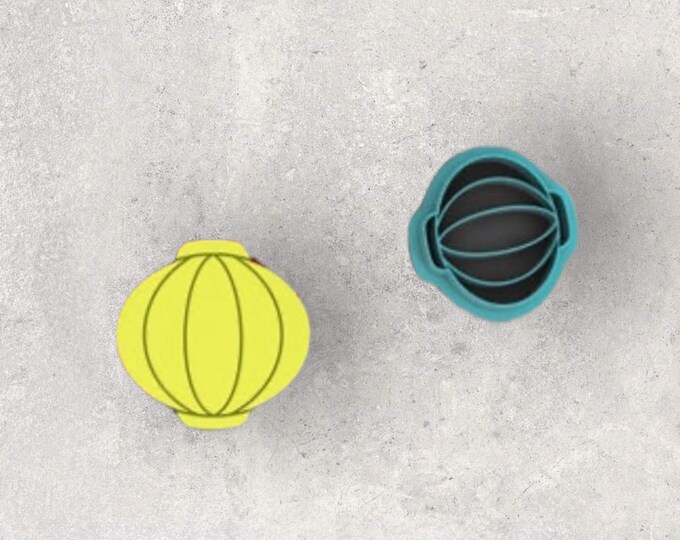 Chinese Lantern Clay Cutter| Polymer clay shape cutter | embossing cutter |earring shape mold | ceramic pottery