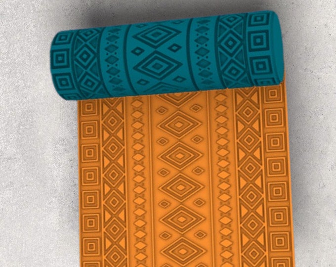 Seamless Texture Roller  | Clay Roller I Pottery Roller I Polymer Clay Roller I Texture Rolling Pin |