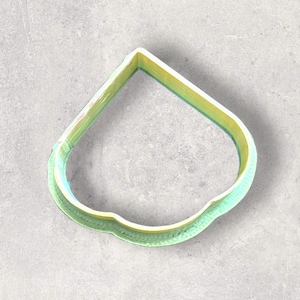 Bio Ton Ausstecher | Fimo Form Ausstecher | Silber 925 Silber Ohrring Prägung Ausstechform handgefertigte Ohrringe |