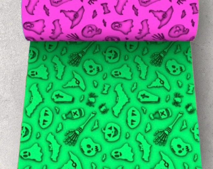 Halloween Texture Roller  | Clay Roller I Pottery Roller I Polymer Clay Roller I Texture Rolling Pin |