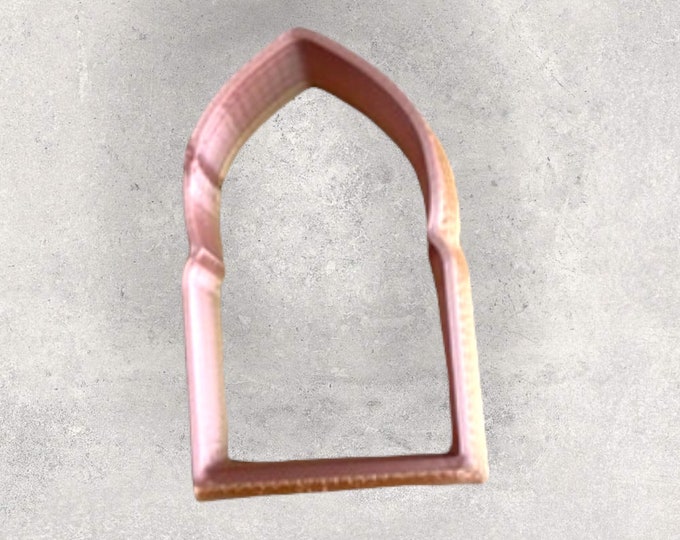 Boho Window Clay Cutter | Polymer clay shape cutter | embossing cutter |earring shape mold | ceramic pottery | handmade earrings |