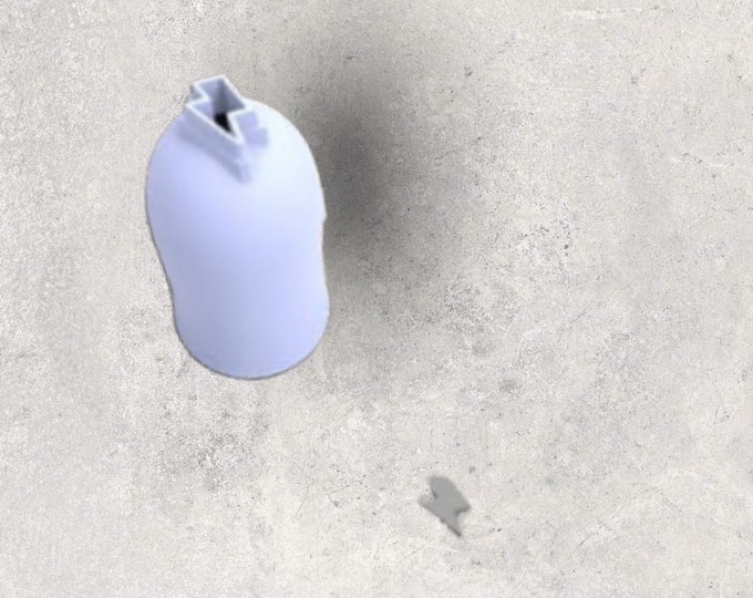 Lightning Bolt Micro Clay Cutter| Polymer clay shape cutter | embossing cutter |earring shape mold | ceramic pottery
