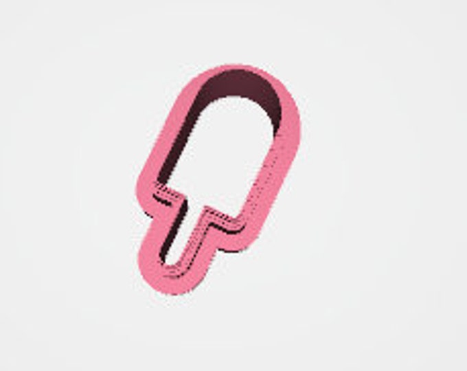 Popsicle II Clay Cutter | Polymer clay shape cutter | embossing cutter |earring shape mold | ceramic pottery