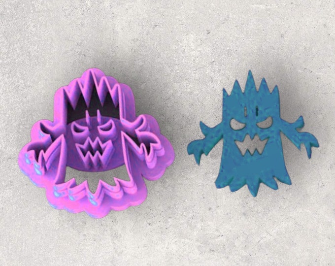 Halloween Spooky Tree Clay Cutter| Polymer clay shape cutter | embossing cutter |earring shape mold | ceramic pottery