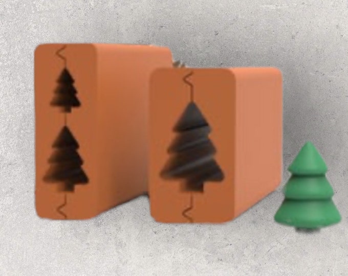 Christmas Tree Bead Roller | Clay Roller I Pottery Roller I Polymer Clay Roller I Texture Rolling Pin |