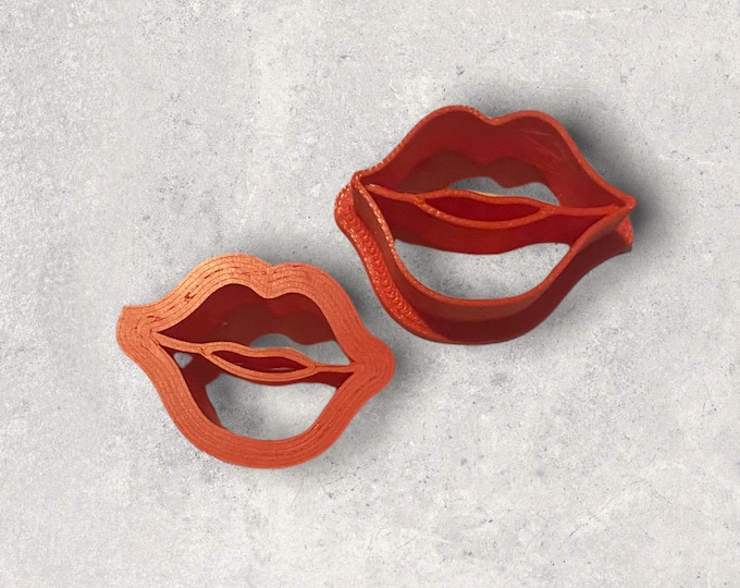 Lips Clay Cutter | Polymer clay shape cutter | embossing cutter |earring shape mold | handmade earrings |