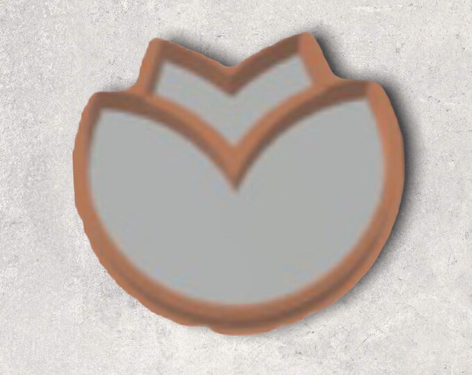 Flower Embossed Clay Cutter| Polymer clay shape cutter | embossing cutter |earring shape mold | ceramic pottery