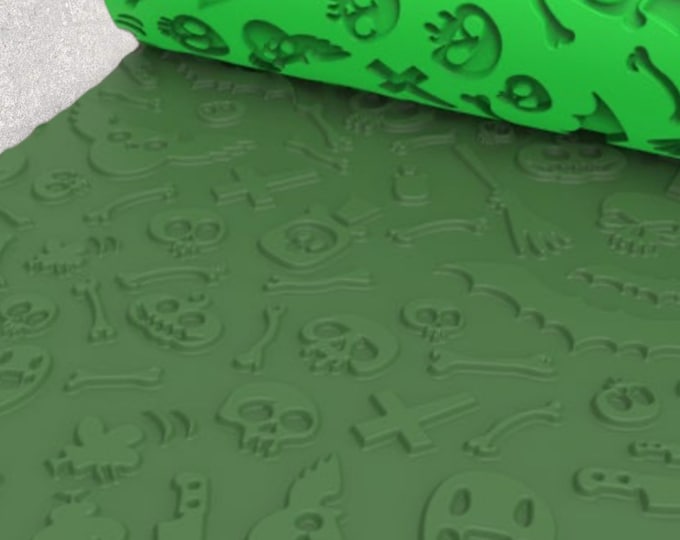 Halloween III Texture Roller | Clay Roller I Pottery Roller I Polymer Clay Roller I Texture Rolling Pin |