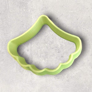Scalloped Fan Moroccan Clay Cutter | Polymer clay shape cutter | embossing cutter |earring shape mold | ceramic pottery | handmade earrings