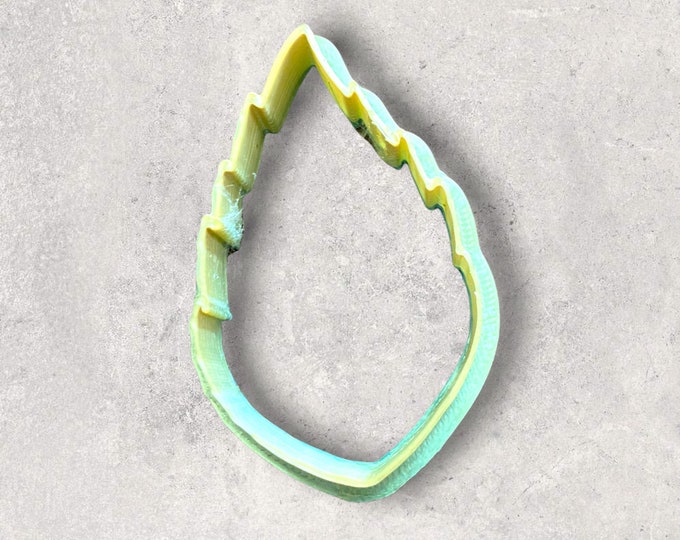 Leaf Clay Cutter | Polymer clay shape cutter | embossing cutter |earring shape mold | handmade earrings |