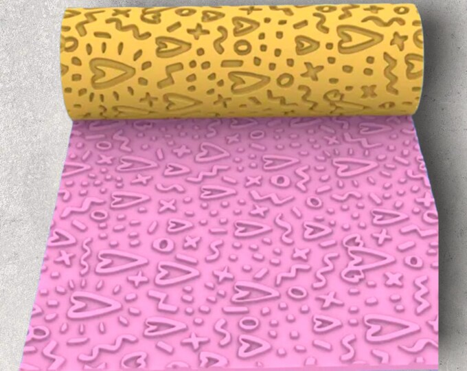 Seamless Texture Roller | Clay Roller I Pottery Roller I Polymer Clay Roller I Texture Rolling Pin |