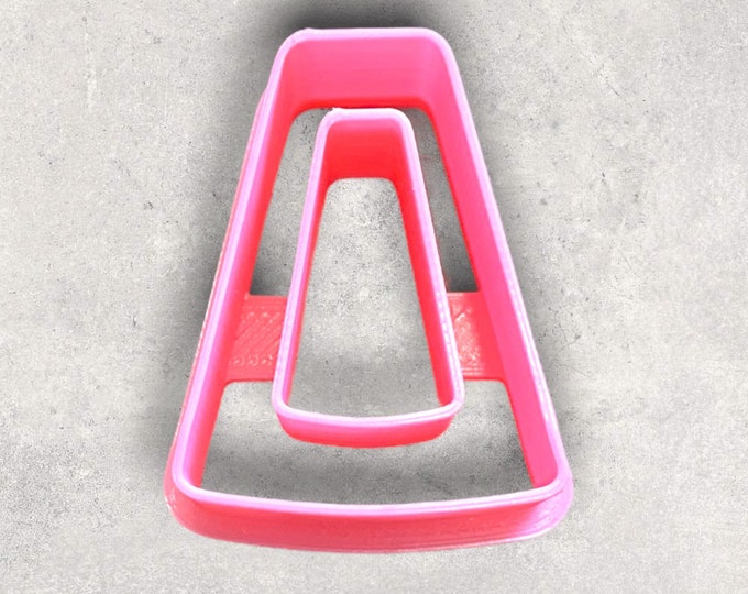 Triangular Donut Clay Cutter | Polymer clay shape cutter | embossing cutter |earring shape mold | handmade earrings |