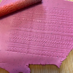Christmas Texture Roller  | Clay Roller I Pottery Roller I Polymer Clay Roller I Texture Rolling Pin |